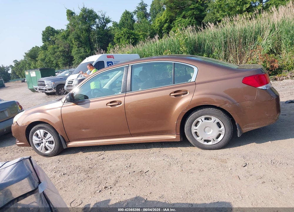 2011 SUBARU LEGACY VIN: 4S3BMBA60B3224298