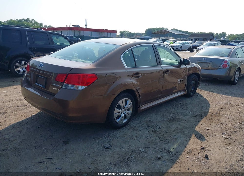 2011 SUBARU LEGACY VIN: 4S3BMBA60B3224298