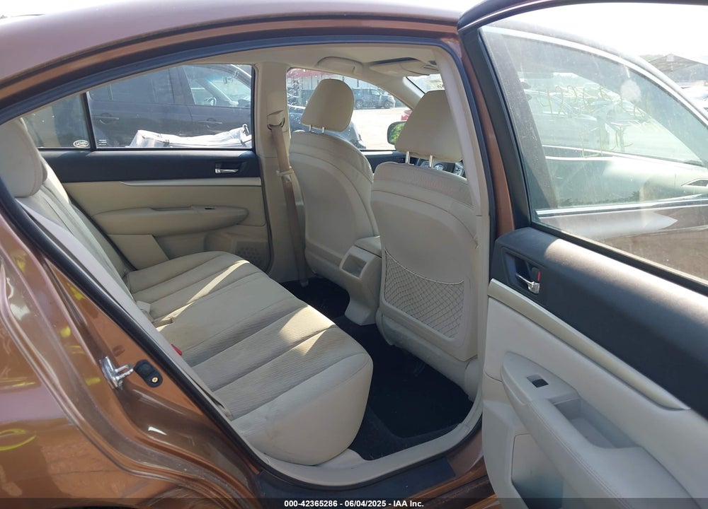 2011 SUBARU LEGACY VIN: 4S3BMBA60B3224298