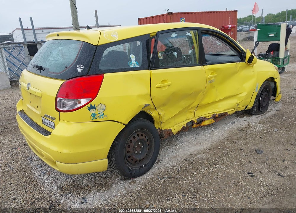2004 TOYOTA MATRIX/XR VIN: 2T1KR32E64C184235