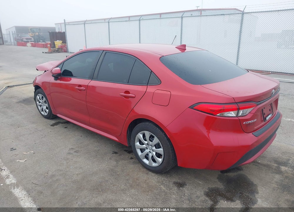 2020 TOYOTA COROLLA VIN: 5YFEPRAE2LP029784