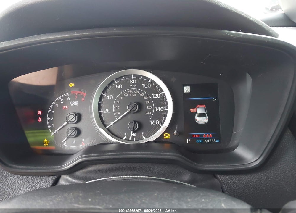 2020 TOYOTA COROLLA VIN: 5YFEPRAE2LP029784