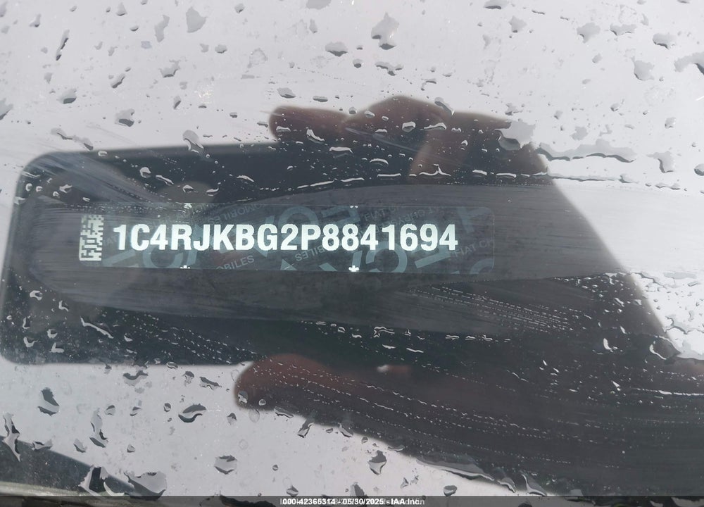 2023 JEEP GRAND CHEROKEE L VIN: 1C4RJKBG2P8841694