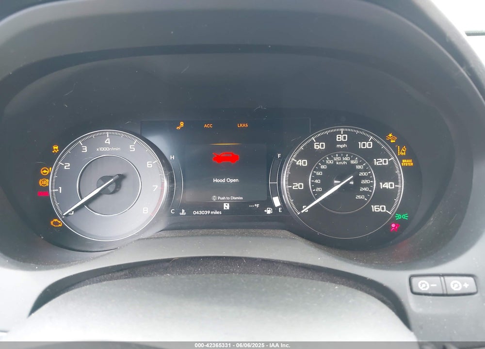 2020 ACURA RDX VIN: 5J8TC1H53LL011752