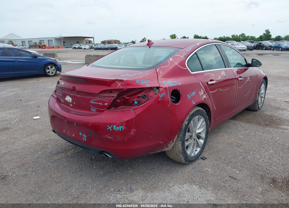 2014 BUICK REGAL VIN: 2G4GR5GX3E9272796