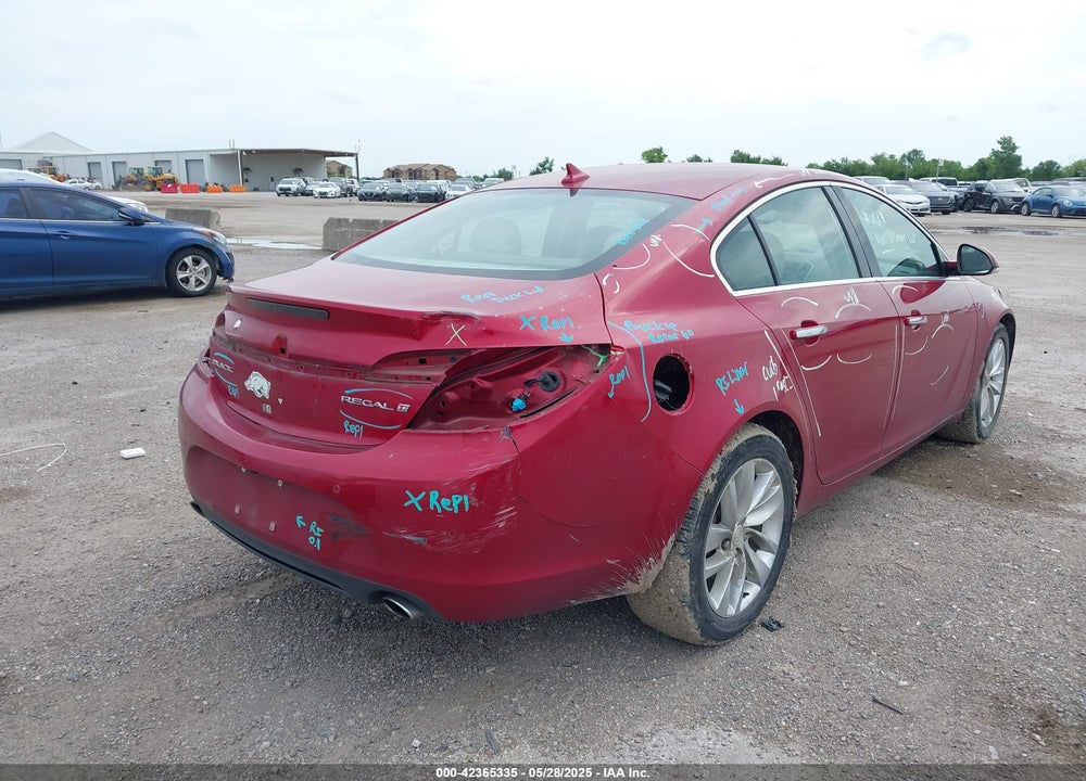2014 BUICK REGAL VIN: 2G4GR5GX3E9272796
