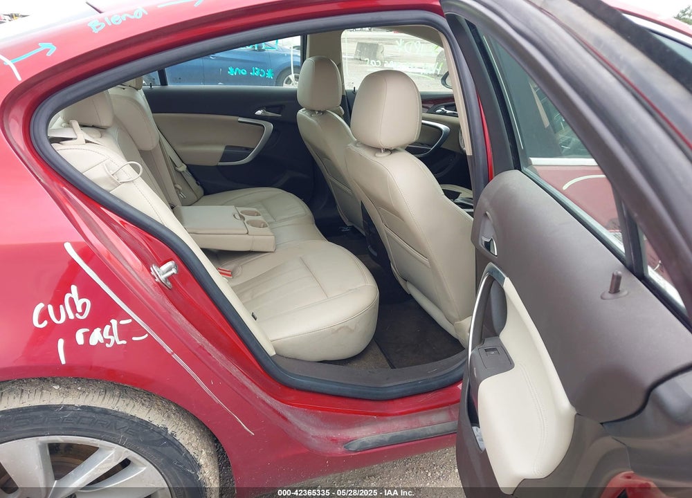 2014 BUICK REGAL VIN: 2G4GR5GX3E9272796