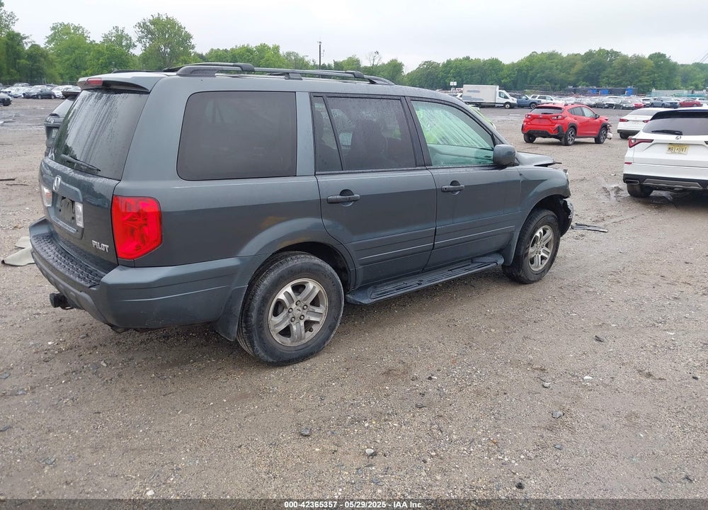2004 HONDA PILOT EX-L VIN: 2HKYF18644H590308