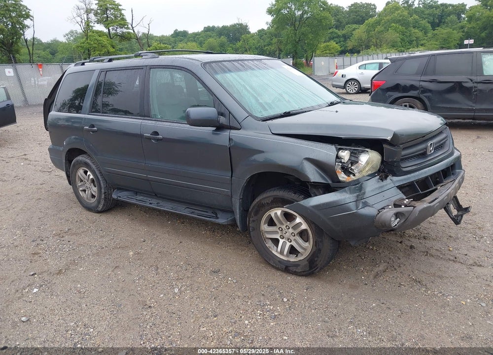 2004 HONDA PILOT EX-L VIN: 2HKYF18644H590308