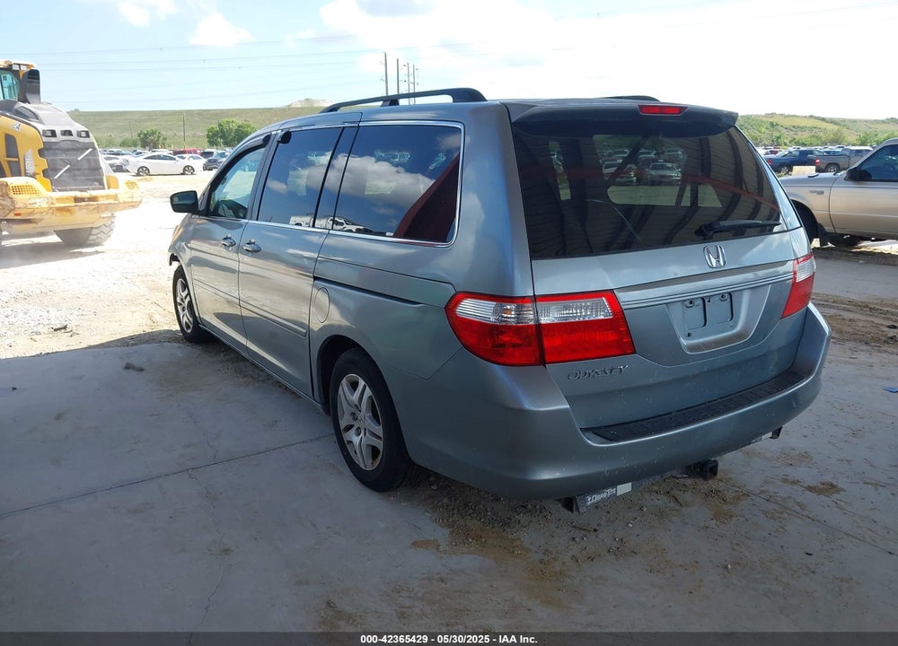 2007 HONDA ODYSSEY VIN: 5FNRL38657B116038