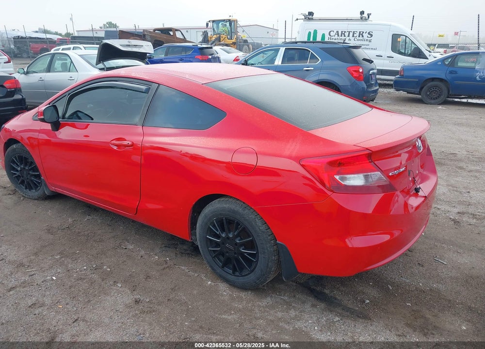 2012 HONDA CIVIC VIN: 2HGFG3B51CH550888