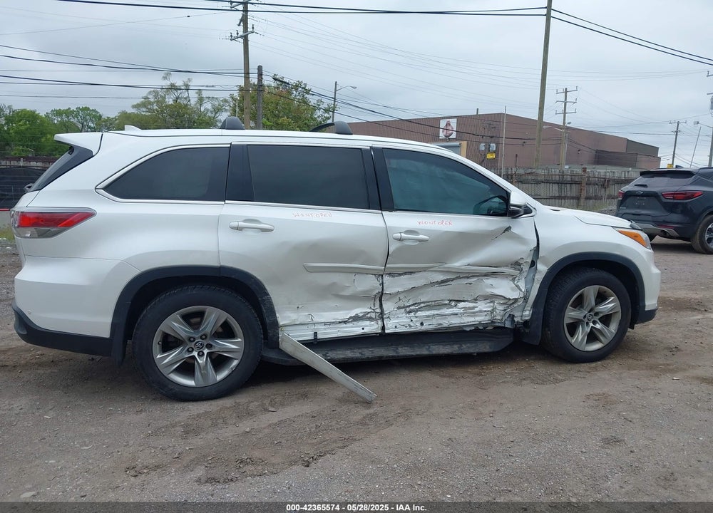 2016 TOYOTA HIGHLANDER VIN: 5TDDKRFHXGS269529