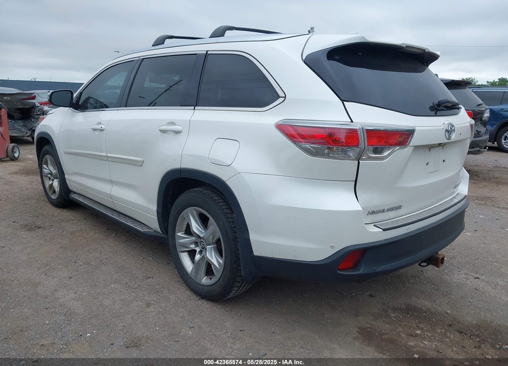 2016 TOYOTA HIGHLANDER VIN: 5TDDKRFHXGS269529