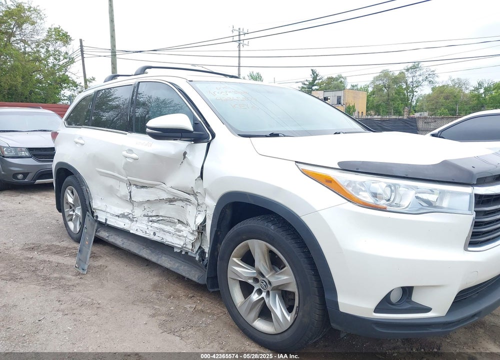 2016 TOYOTA HIGHLANDER VIN: 5TDDKRFHXGS269529
