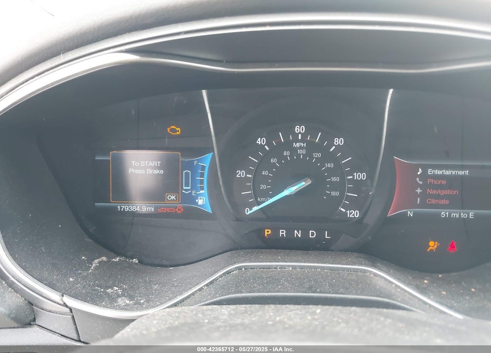 2015 FORD FUSION HYBRID VIN: 3FA6P0RU0FR117779
