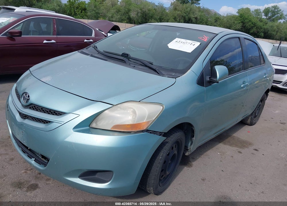 2008 TOYOTA YARIS VIN: JTDBT923081258584