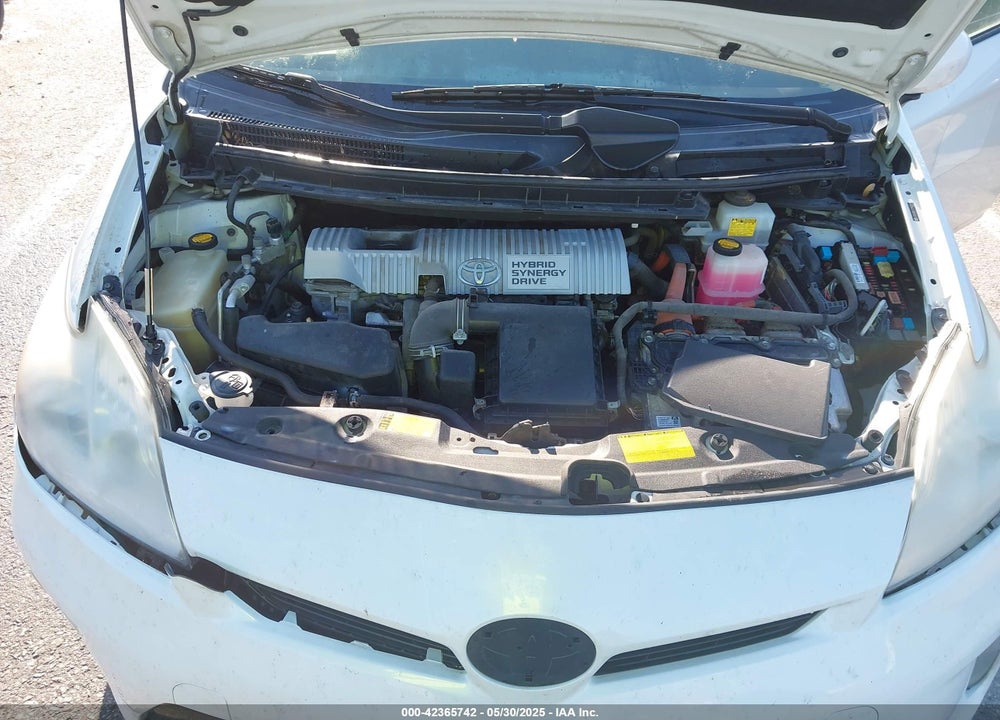 2012 TOYOTA PRIUS THREE VIN: JTDKN3DU1C1503107