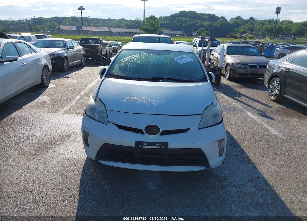 2012 TOYOTA PRIUS THREE VIN: JTDKN3DU1C1503107