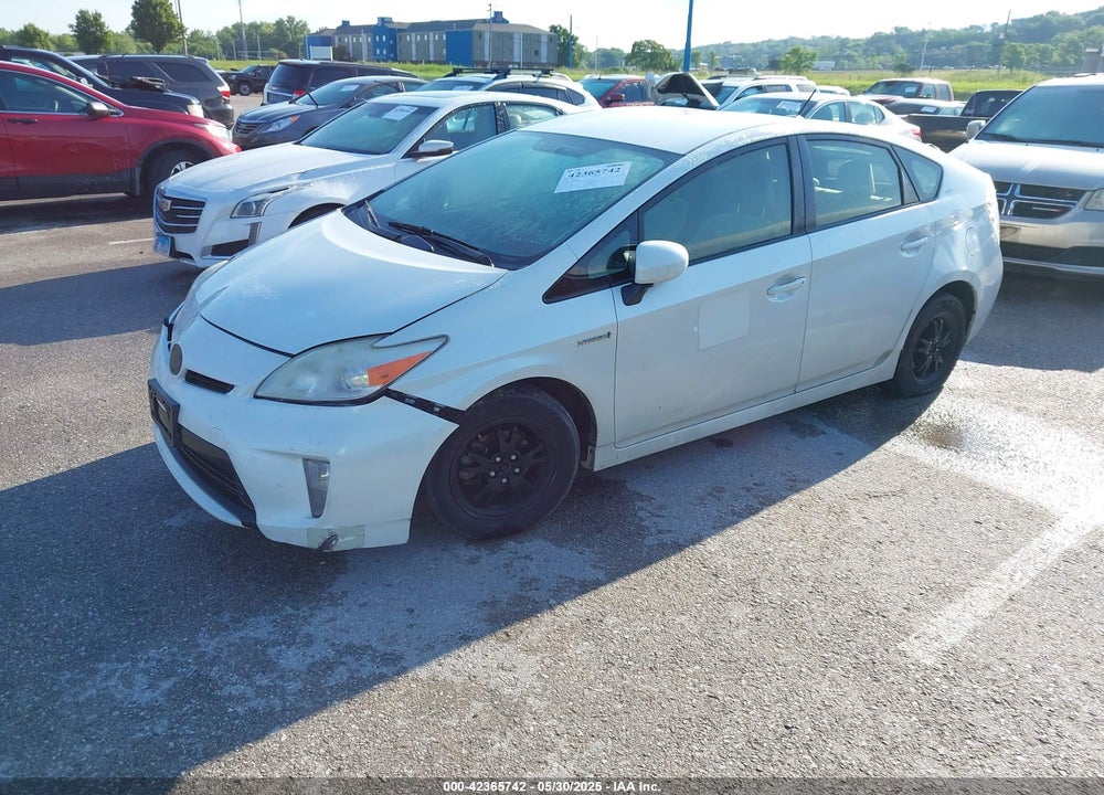 2012 TOYOTA PRIUS THREE VIN: JTDKN3DU1C1503107