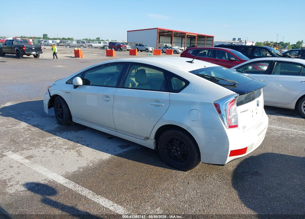 2012 TOYOTA PRIUS THREE VIN: JTDKN3DU1C1503107