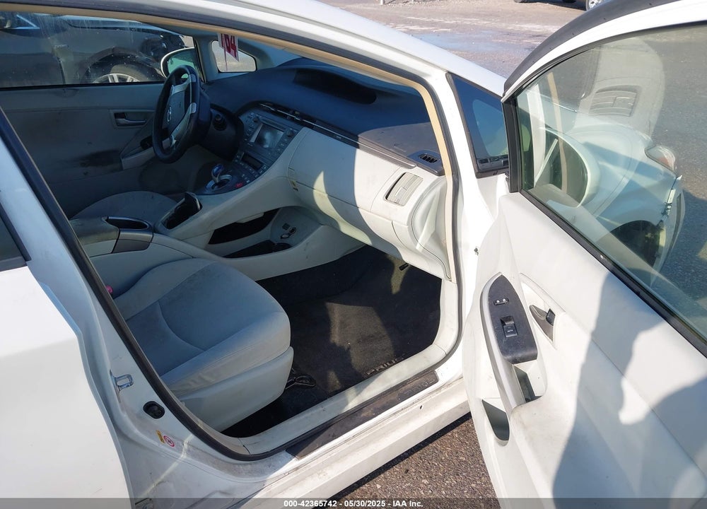 2012 TOYOTA PRIUS THREE VIN: JTDKN3DU1C1503107