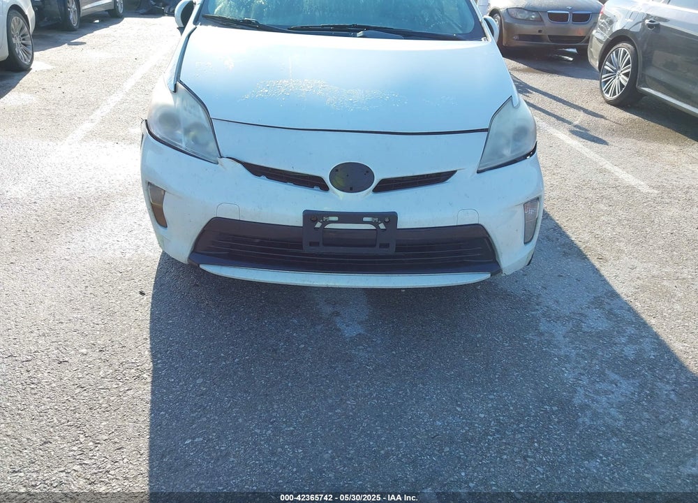 2012 TOYOTA PRIUS THREE VIN: JTDKN3DU1C1503107