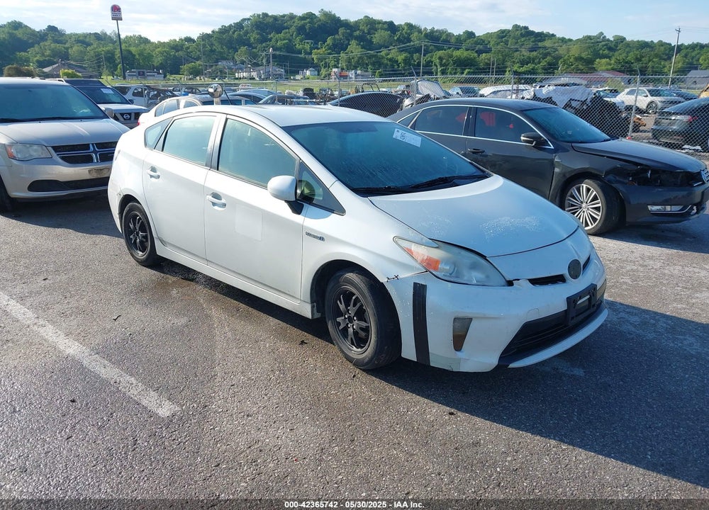 2012 TOYOTA PRIUS THREE VIN: JTDKN3DU1C1503107