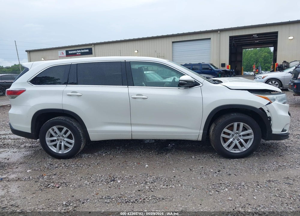2015 TOYOTA HIGHLANDER LE V6 VIN: 5TDZKRFH0FS063060