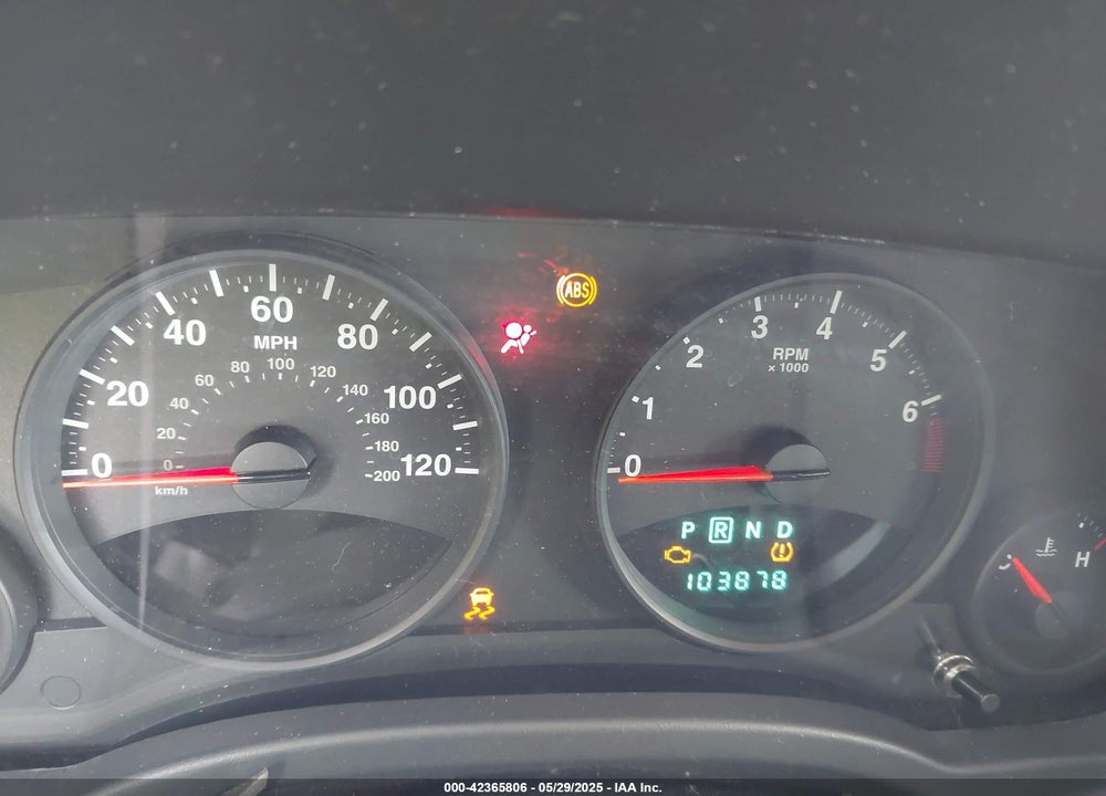 2012 JEEP COMPASS VIN: 1C4NJCBBXCD539032