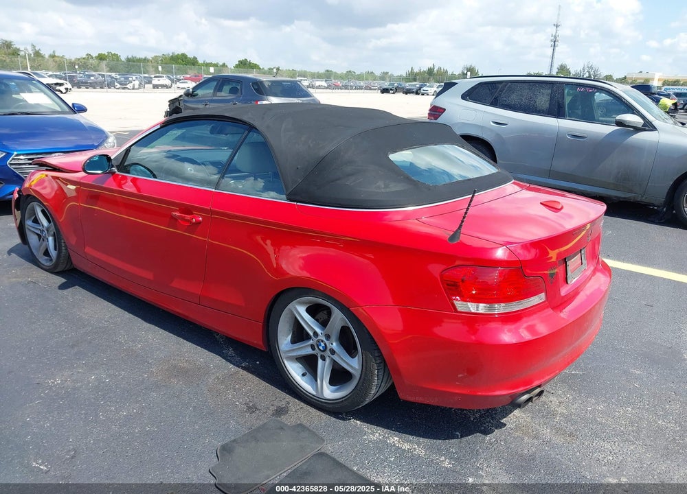 2008 BMW 128I VIN: WBAUN13538VH79702