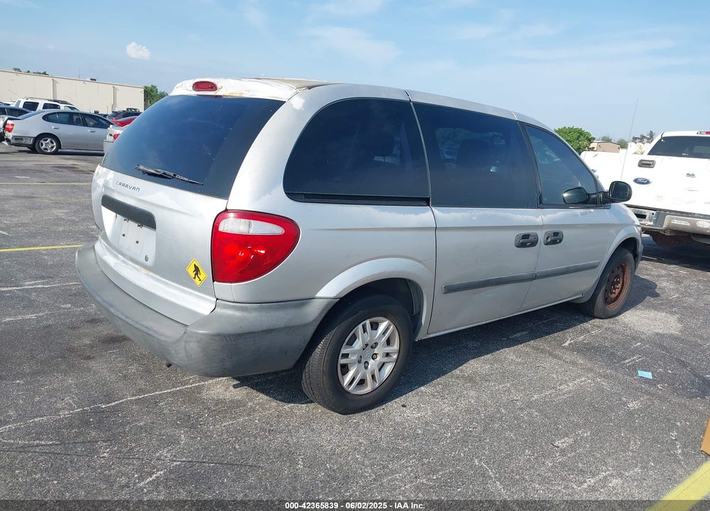 2006 DODGE CARAVAN SE VIN: 1D4GP25BX6B529469