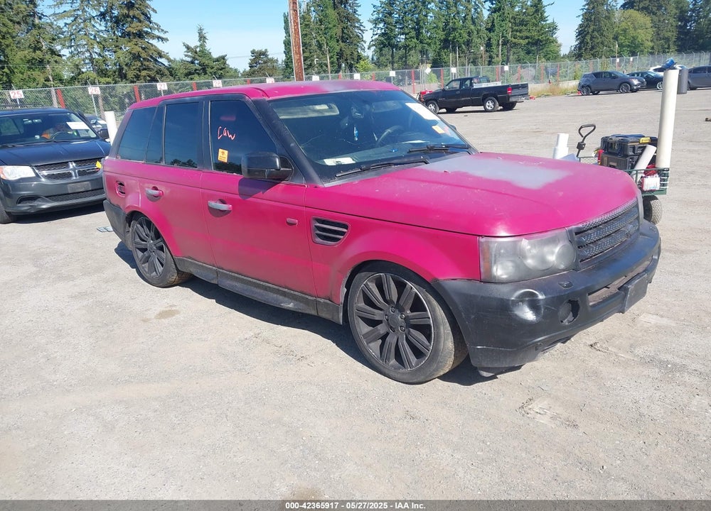 2009 LAND ROVER RANGE ROVER SPORT HSE VIN: SALSF25479A214000