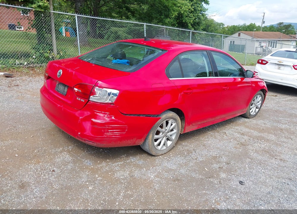 2013 VOLKSWAGEN JETTA VIN: 3VWDP7AJ6DM211202
