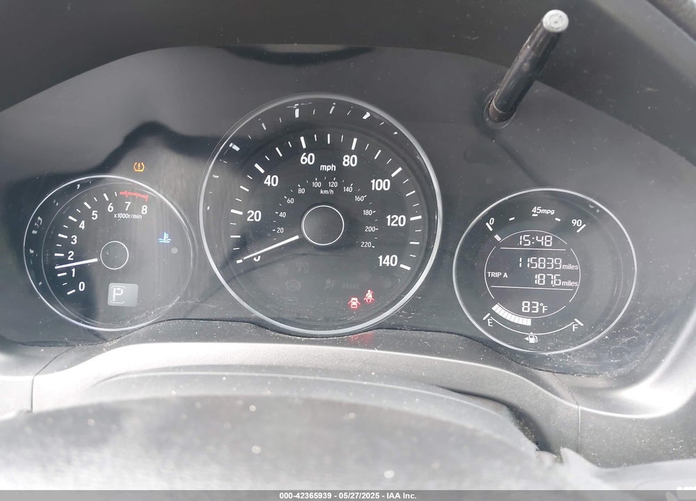 2016 HONDA HR-V EX VIN: 3CZRU5H56GM715083