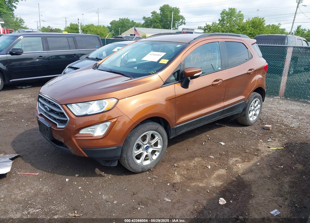 2018 FORD ECOSPORT SE VIN: MAJ6P1UL9JC213759