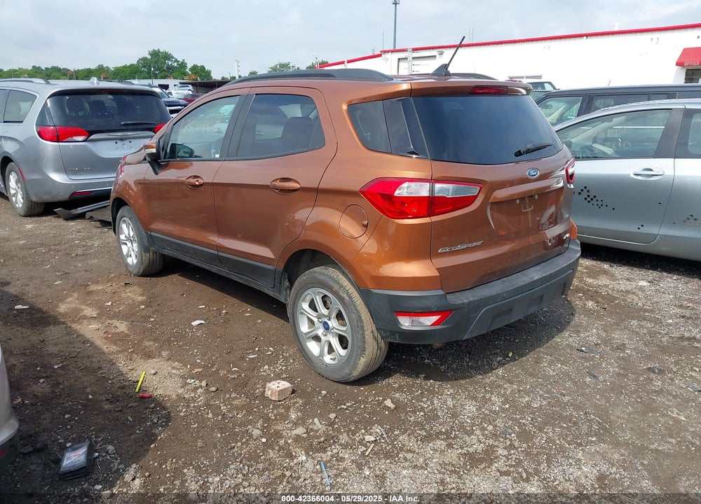 2018 FORD ECOSPORT SE VIN: MAJ6P1UL9JC213759