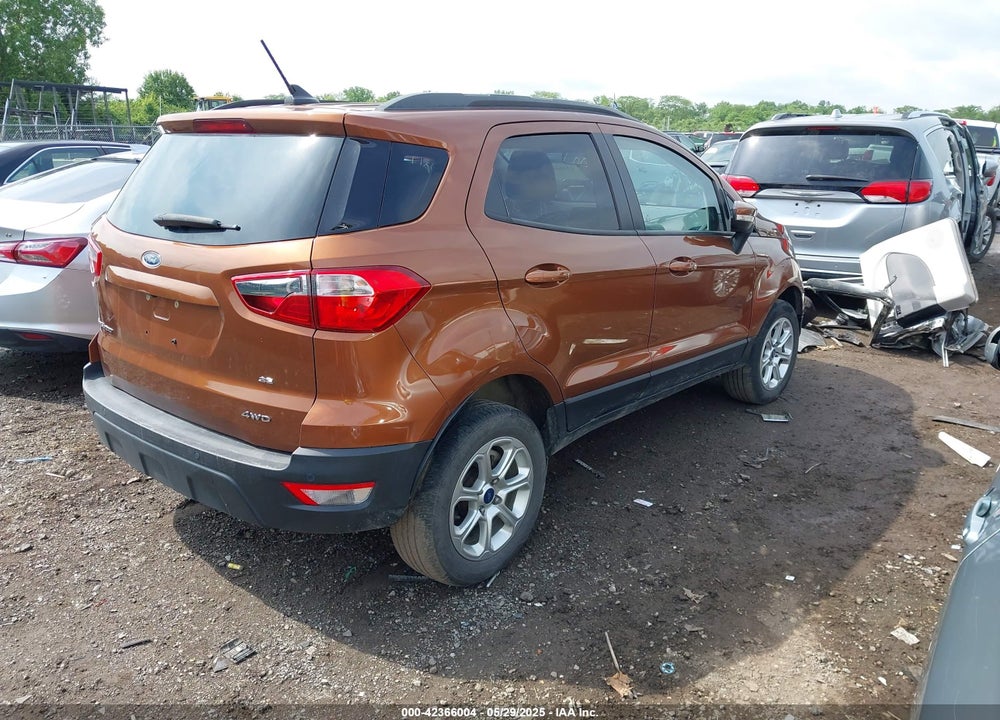 2018 FORD ECOSPORT SE VIN: MAJ6P1UL9JC213759