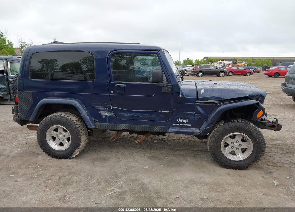2006 JEEP WRANGLER UNLIMITED VIN: 1J4FA44S06P719950