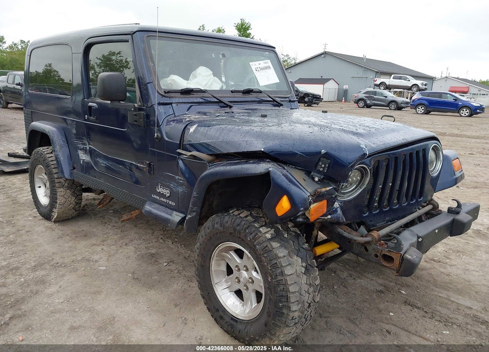 2006 JEEP WRANGLER UNLIMITED VIN: 1J4FA44S06P719950