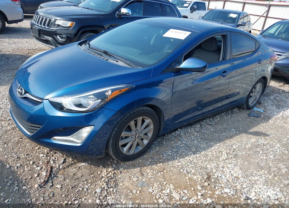 2014 HYUNDAI ELANTRA VIN: KMHDH4AE9EU042173