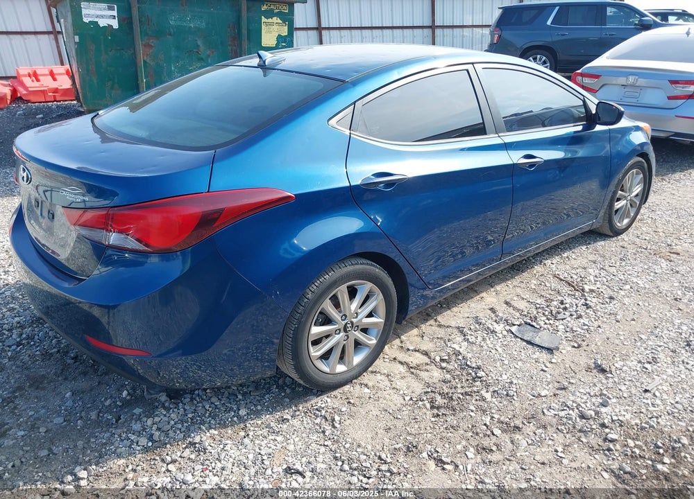 2014 HYUNDAI ELANTRA VIN: KMHDH4AE9EU042173