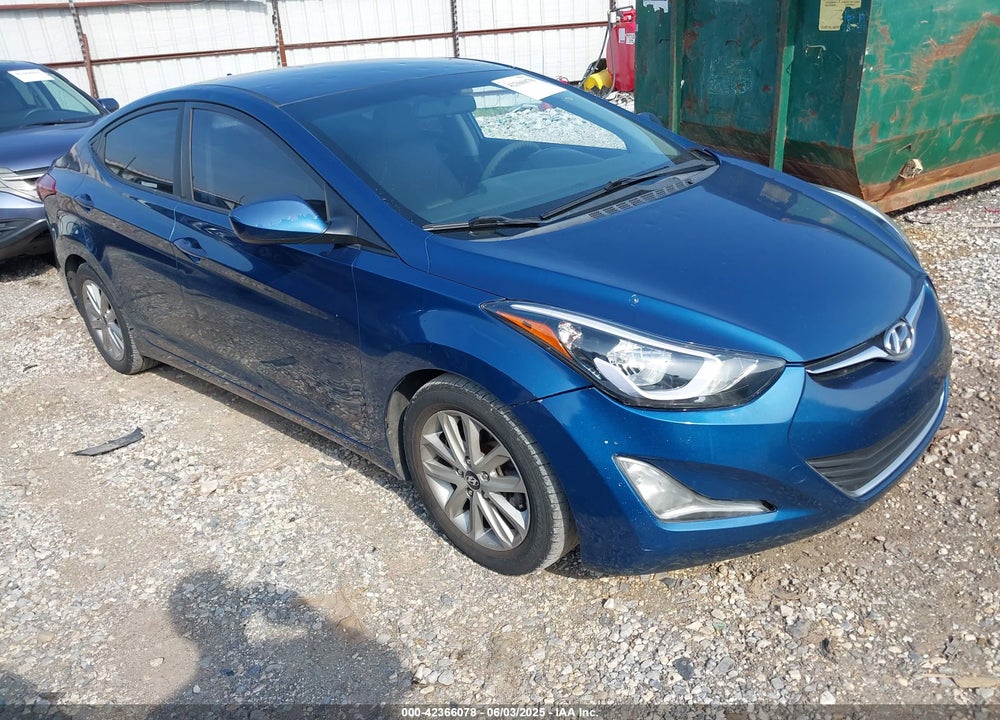 2014 HYUNDAI ELANTRA VIN: KMHDH4AE9EU042173