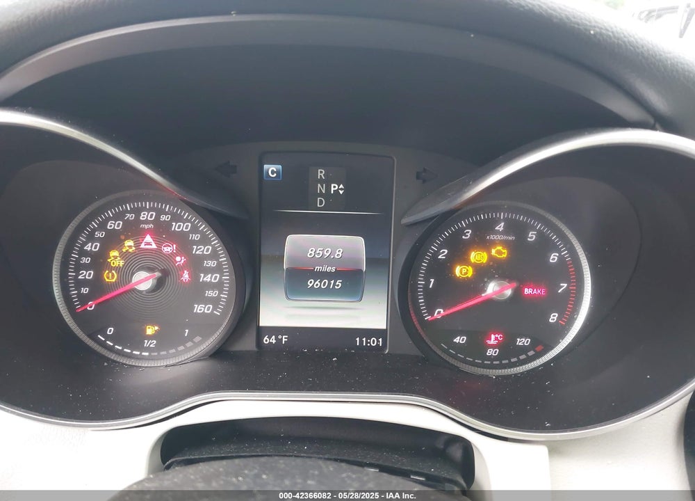 2017 MERCEDES-BENZ C CLASS VIN: WDDWJ4JB4HF379226