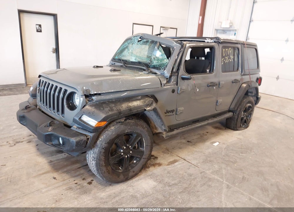 2021 JEEP WRANGLER UNLIMITED SPORT ALTITUDE 4X4 VIN: 1C4HJXDG1MW739994