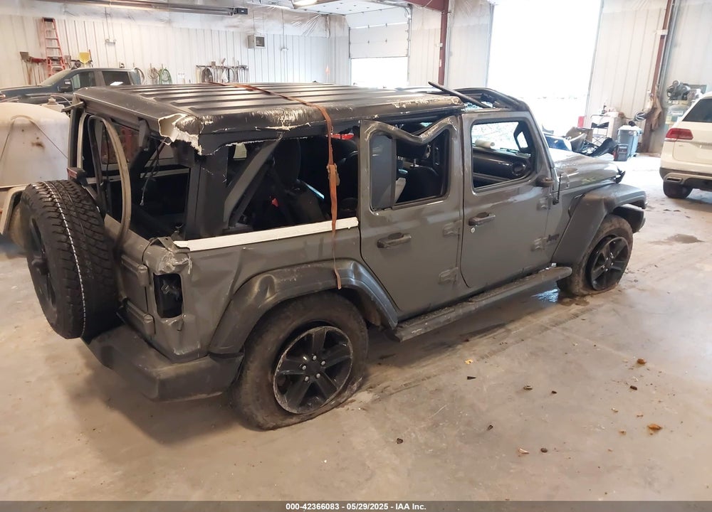 2021 JEEP WRANGLER UNLIMITED SPORT ALTITUDE 4X4 VIN: 1C4HJXDG1MW739994