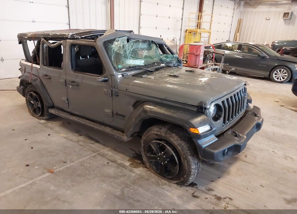 2021 JEEP WRANGLER UNLIMITED SPORT ALTITUDE 4X4 VIN: 1C4HJXDG1MW739994