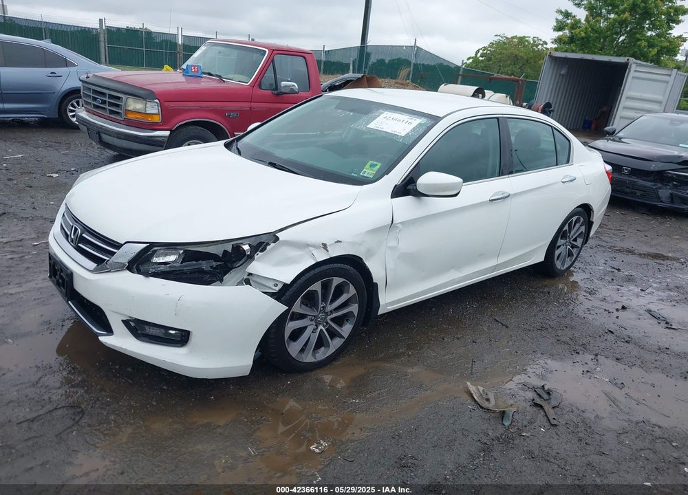 2014 HONDA ACCORD VIN: 1HGCR2F56EA093384
