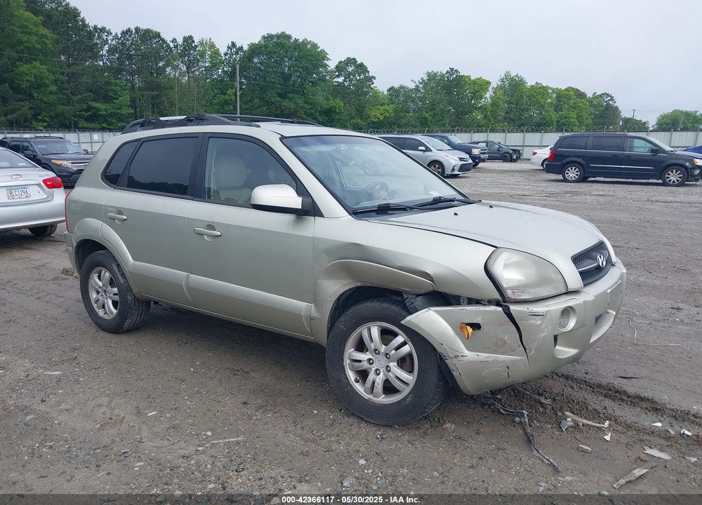 2008 HYUNDAI TUCSON LIMITED V6/SE VIN: KM8JN12D98U905929