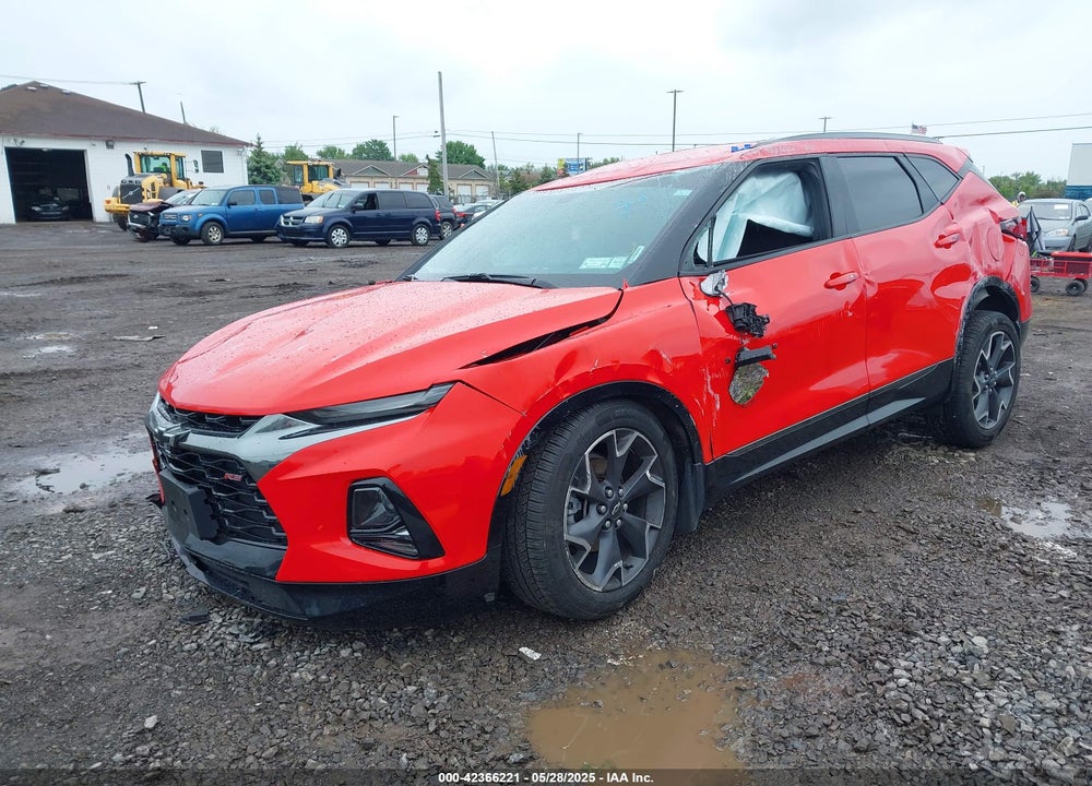2022 CHEVROLET BLAZER VIN: 3GNKBKRS8NS137309