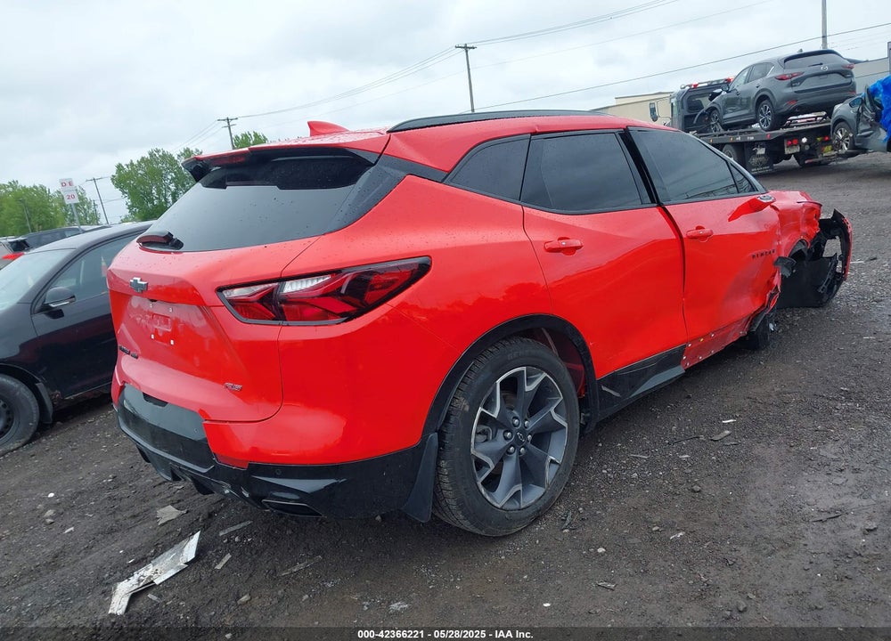2022 CHEVROLET BLAZER VIN: 3GNKBKRS8NS137309
